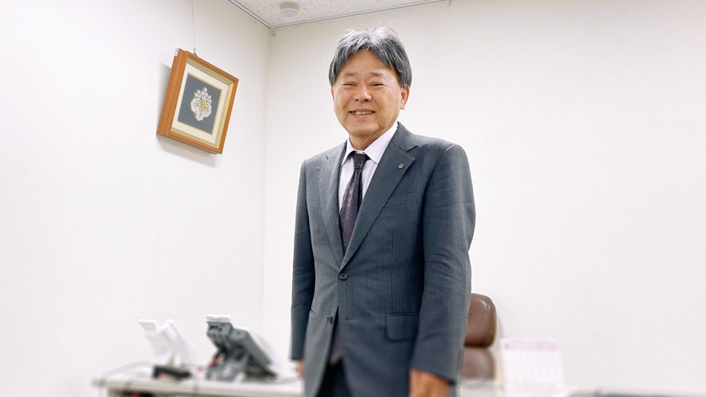 全国土地家屋調査士政治連盟の椎名会長